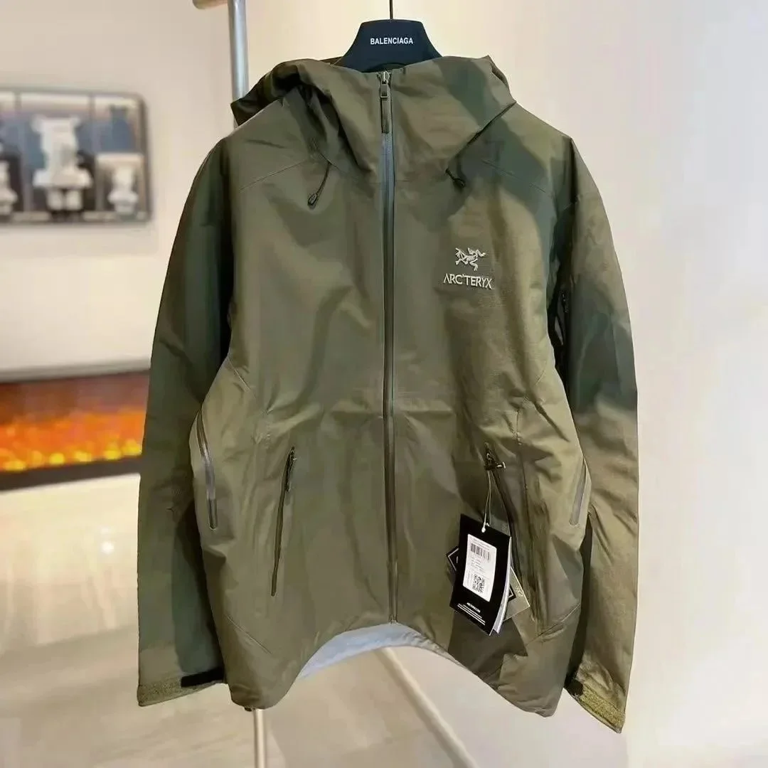 Arc'teryx Gamma AR Hooded Jacket Olive Green