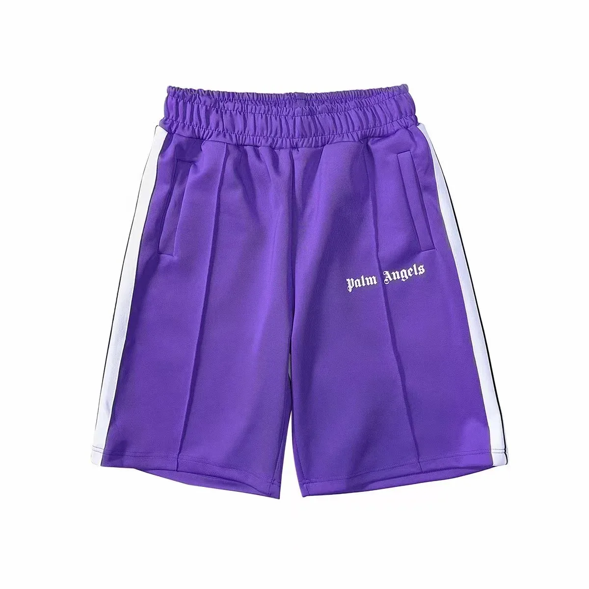 Palm Angels Track Purple Tennis Club Shorts