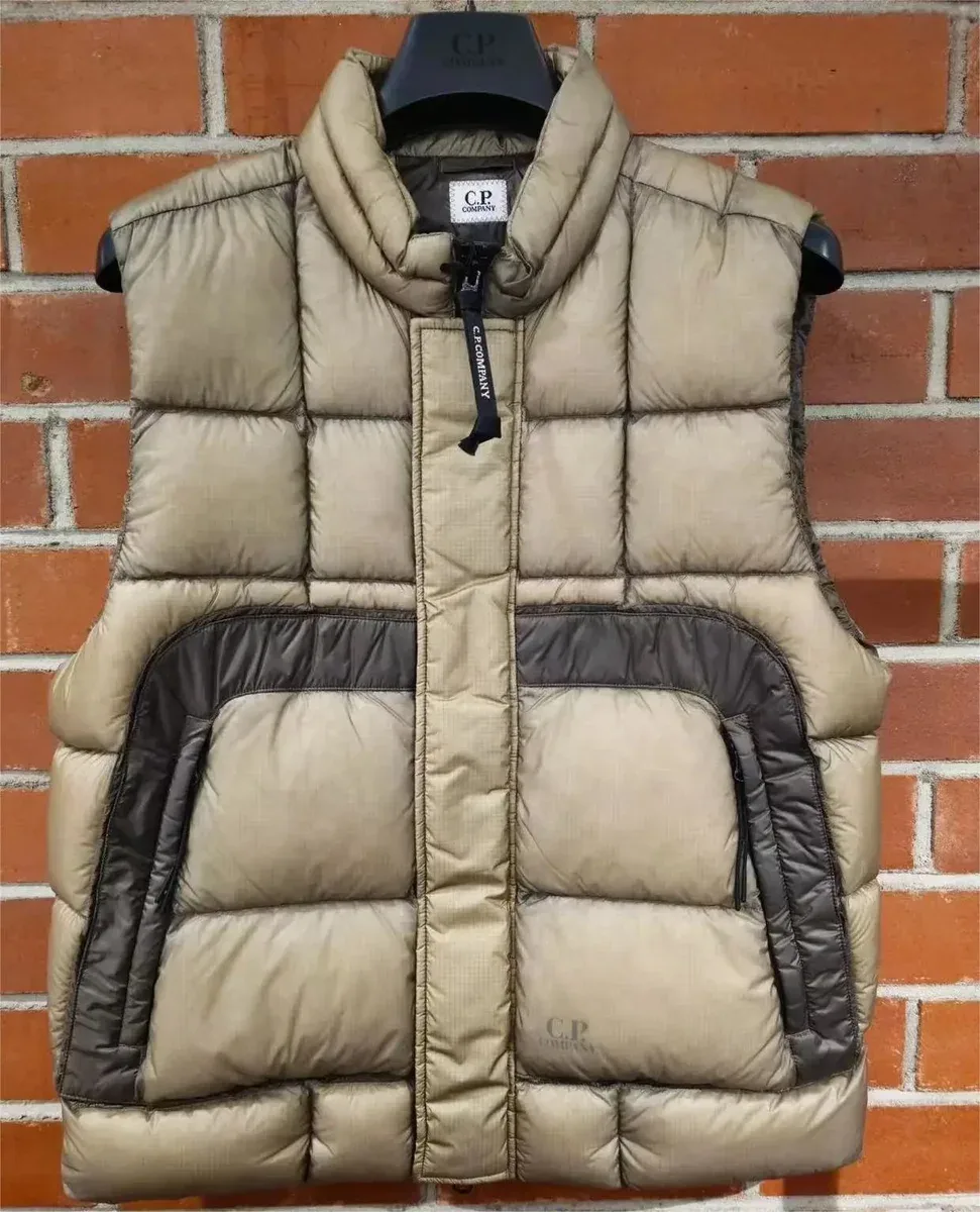 C.P. Company Beige Puffer Vest