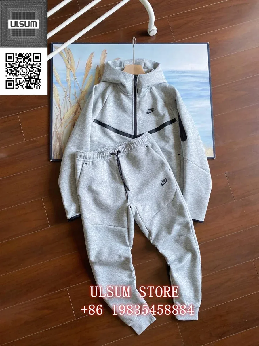 Nike Tech Fleece Grey Tracksuit Set