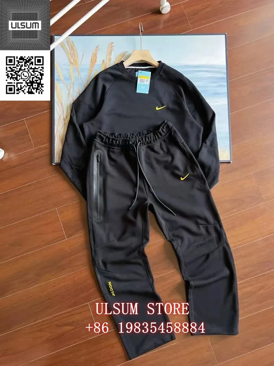 Nike Nocta Black Tech Fleece Tracksuit
