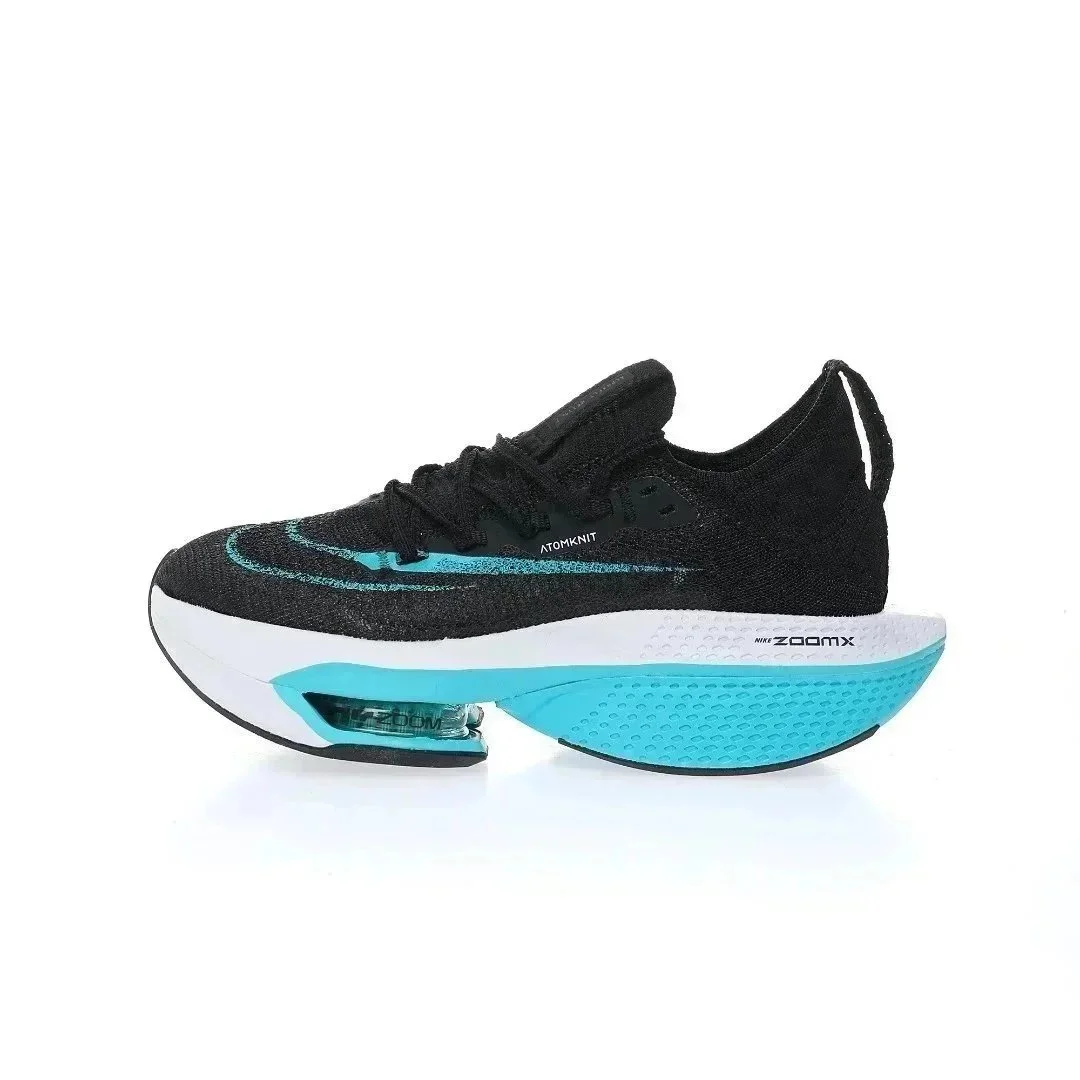 Nike Air Zoom Vaporfly Next% Black/Aqua Sneakers