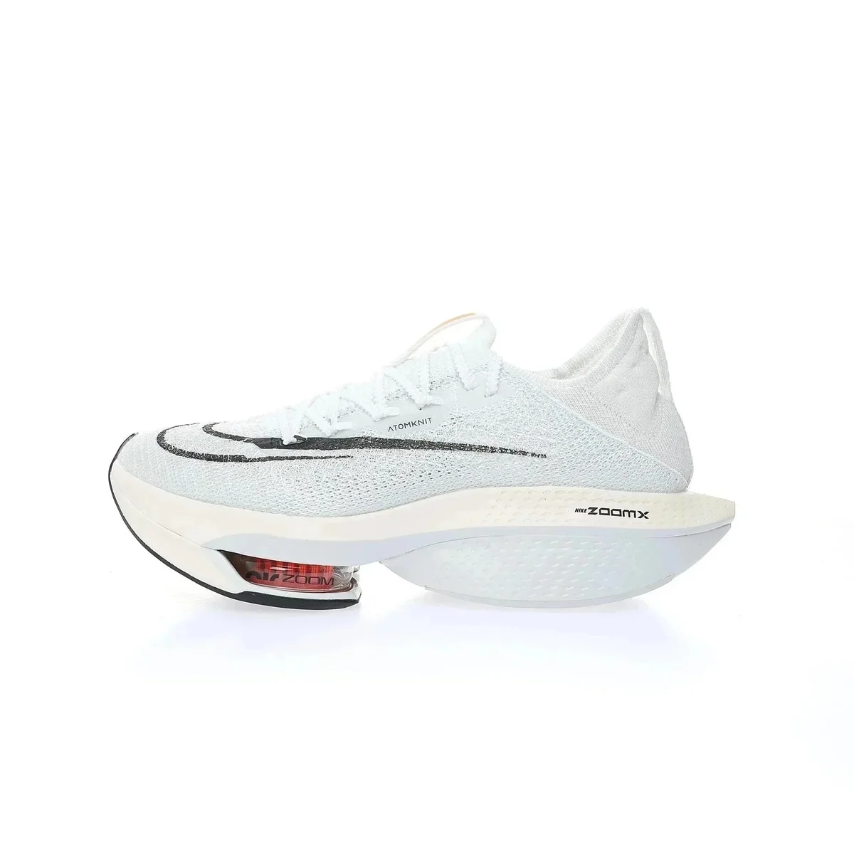 Nike Air Zoom Vaporfly Next% White Running Sneakers