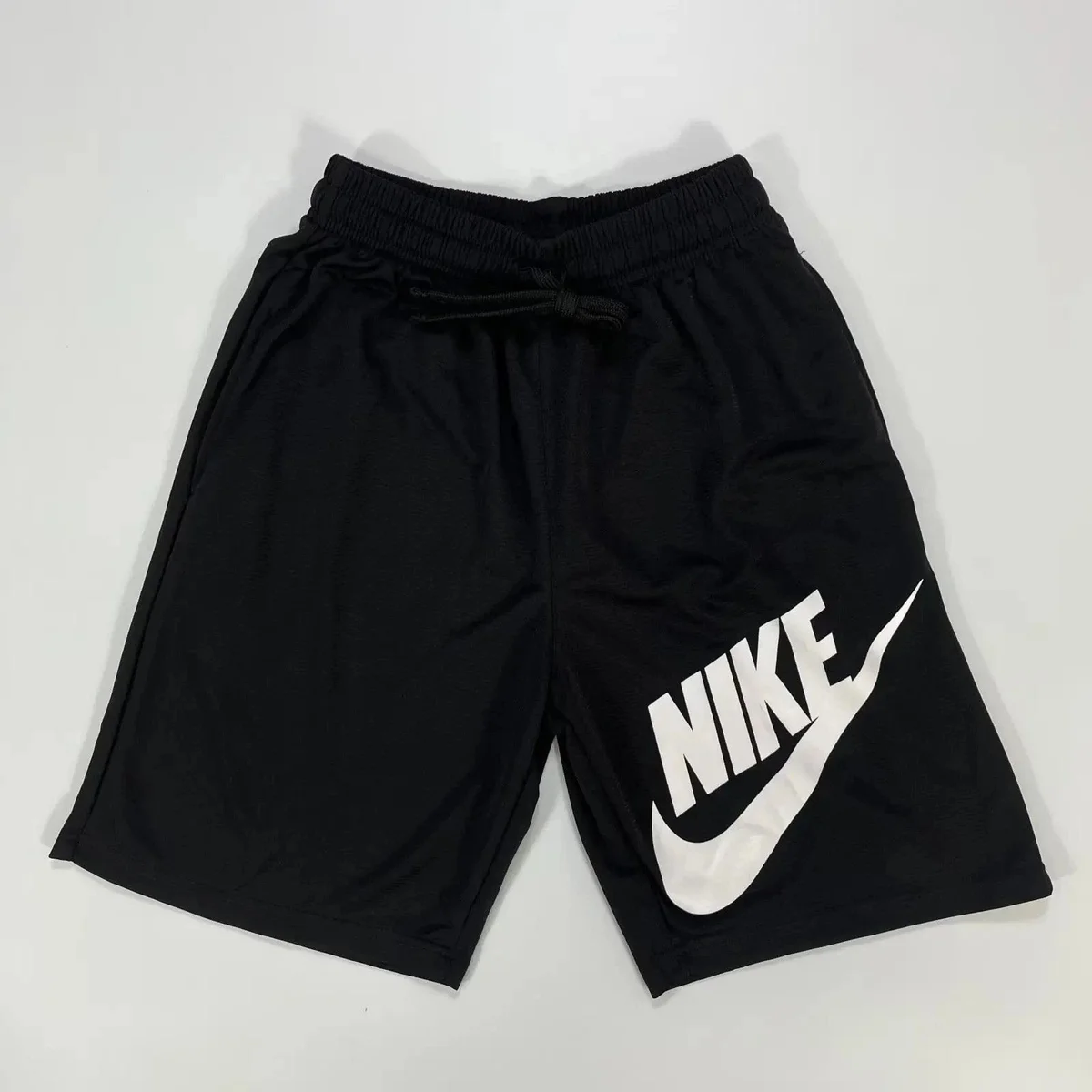 Nike Black Solid Shorts