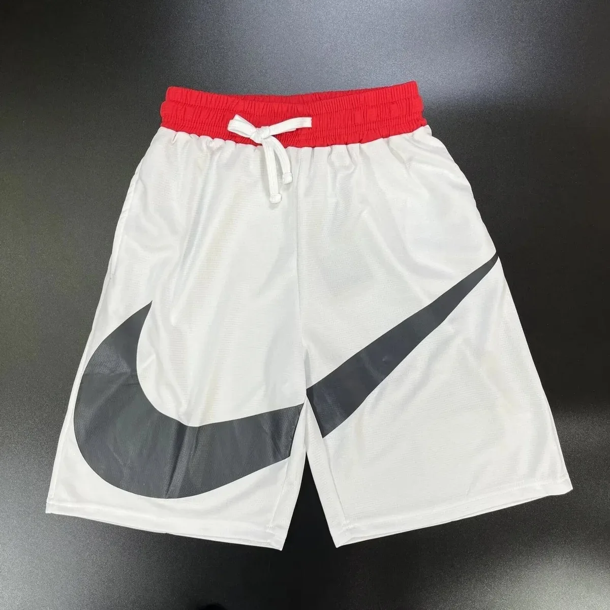 Nike Air Max White/Red Shorts