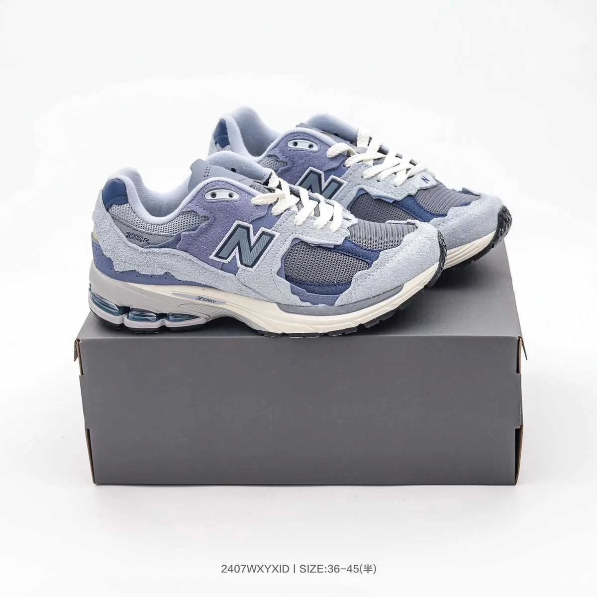 New Balance 2002R Blue Grey Sneakers