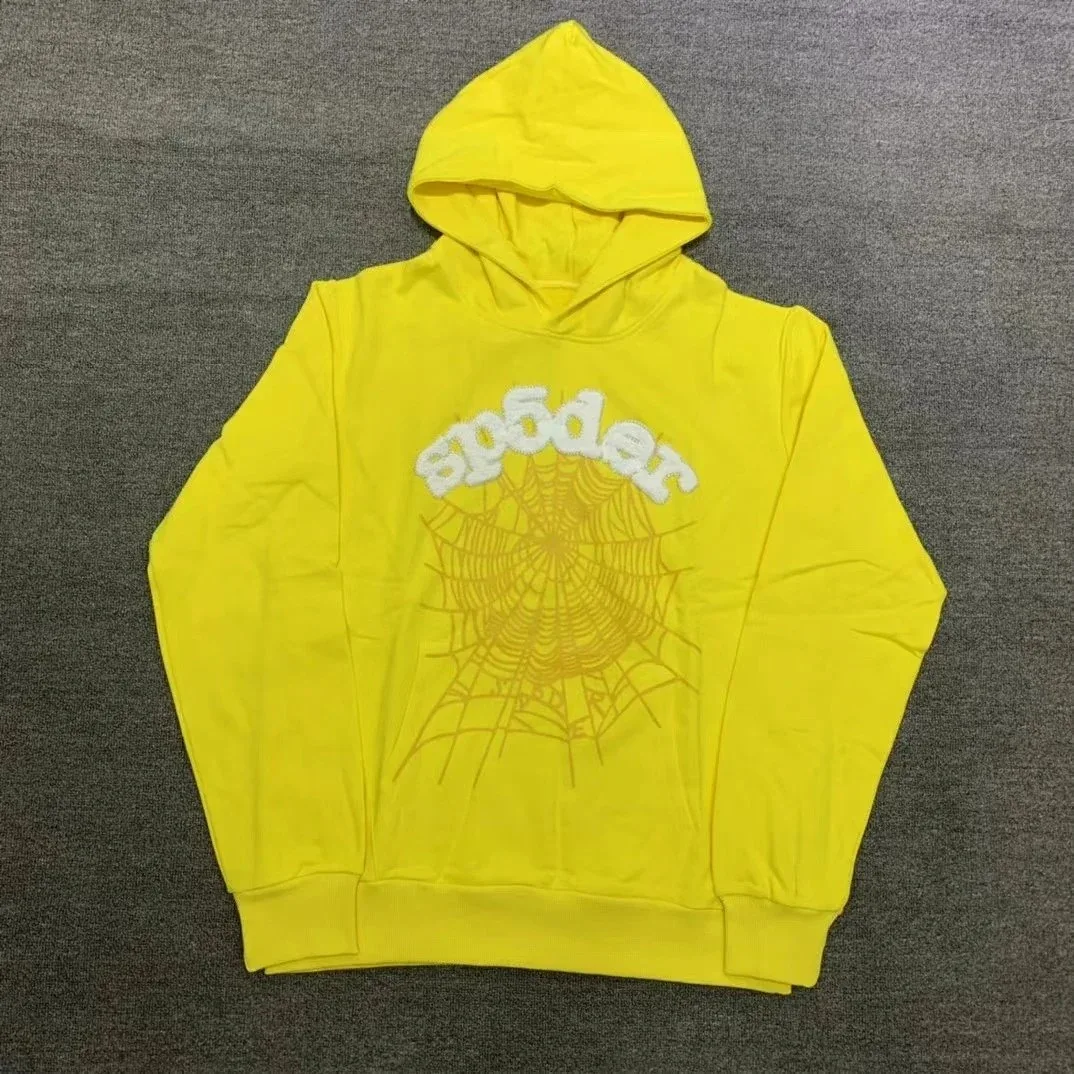 SP5DER Spider Yellow Hoodie