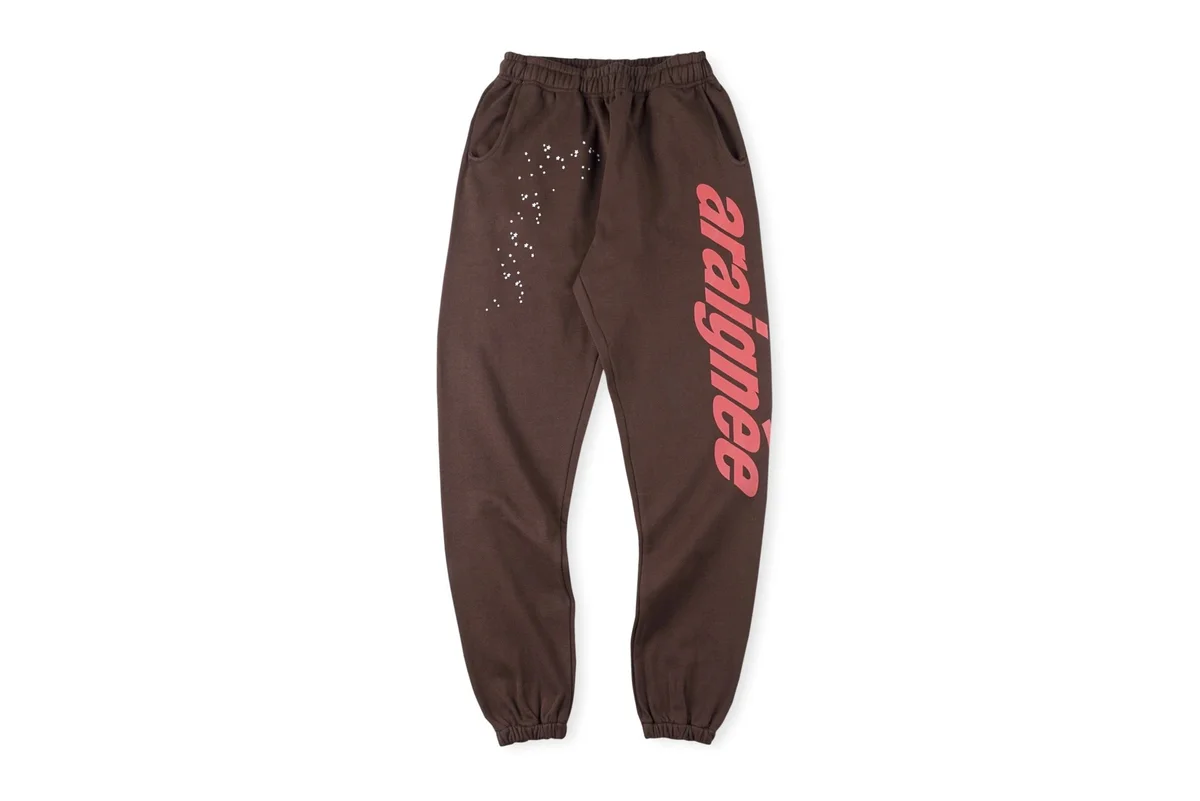 Brown 'araignee' Sweatpants