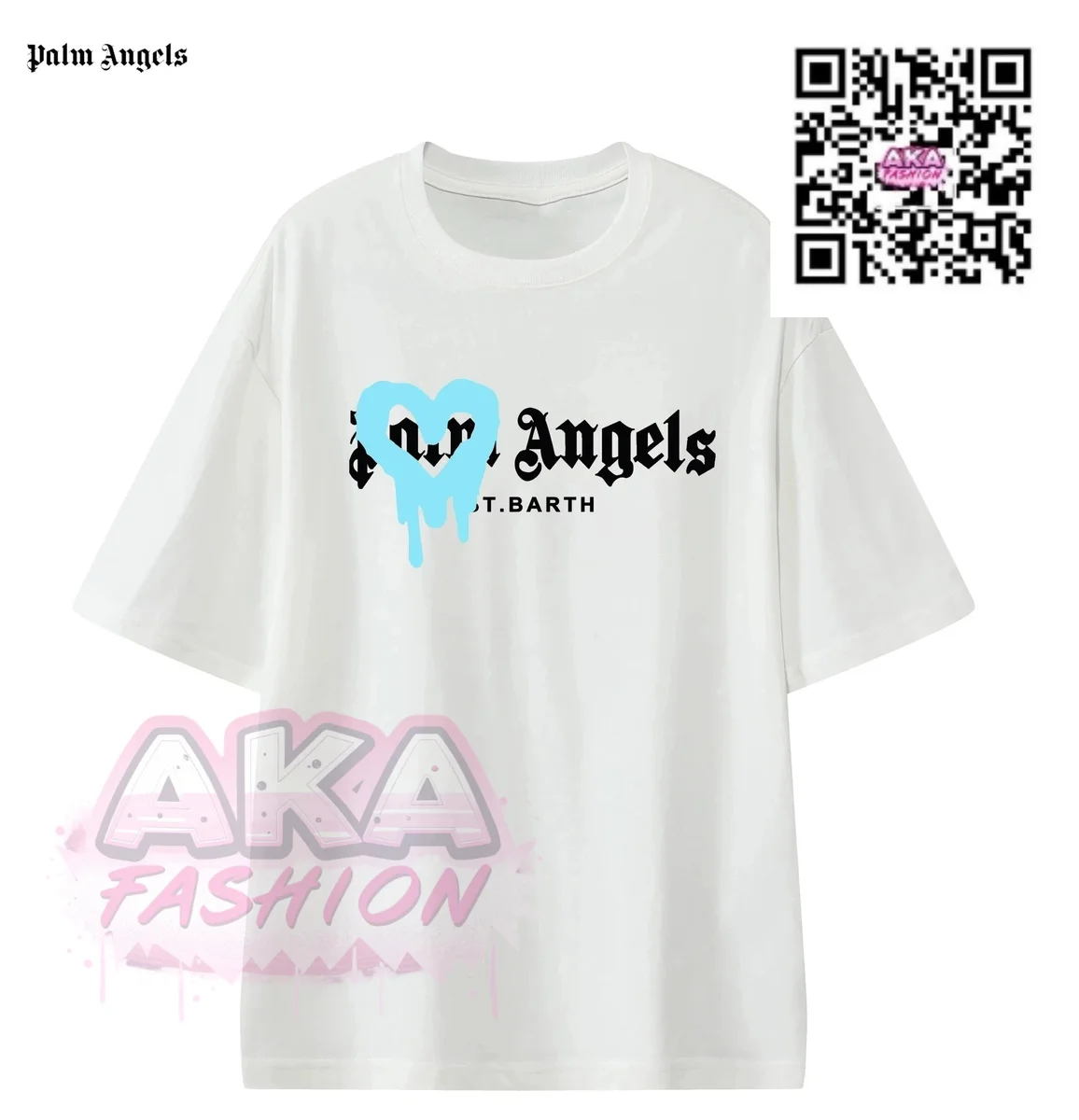 Palm Angels Angels White T-Shirt