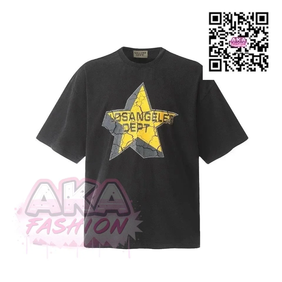 Gallery Dept. Los Angeles Dept Star T-Shirt Black