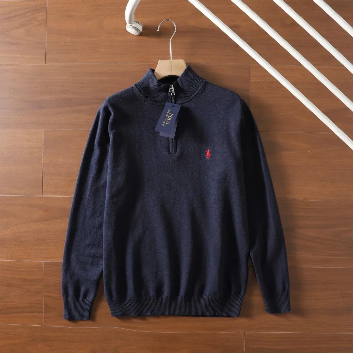 Polo Ralph Lauren Navy Polo Pony Knit Sweater