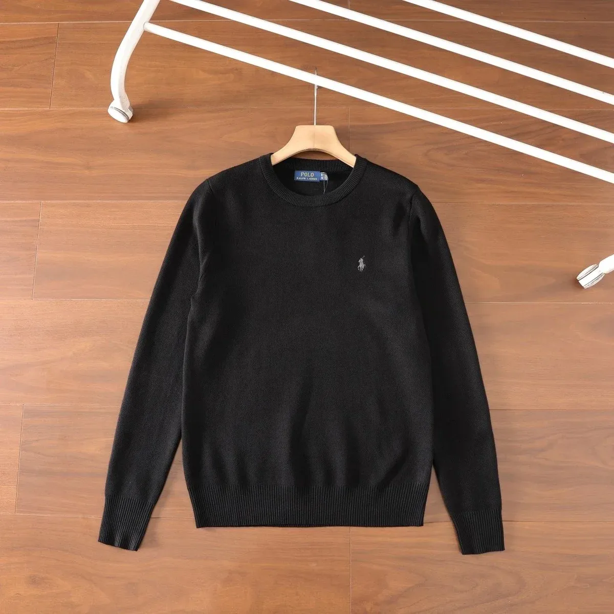 Polo Ralph Lauren Classic Logo Black Sweater