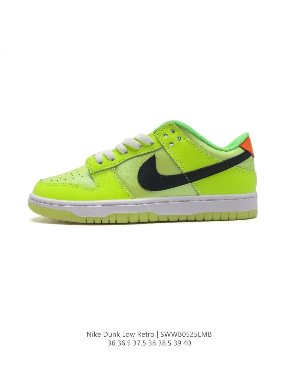 Nike Dunk Low Retro Volt Green/Black Sneakers