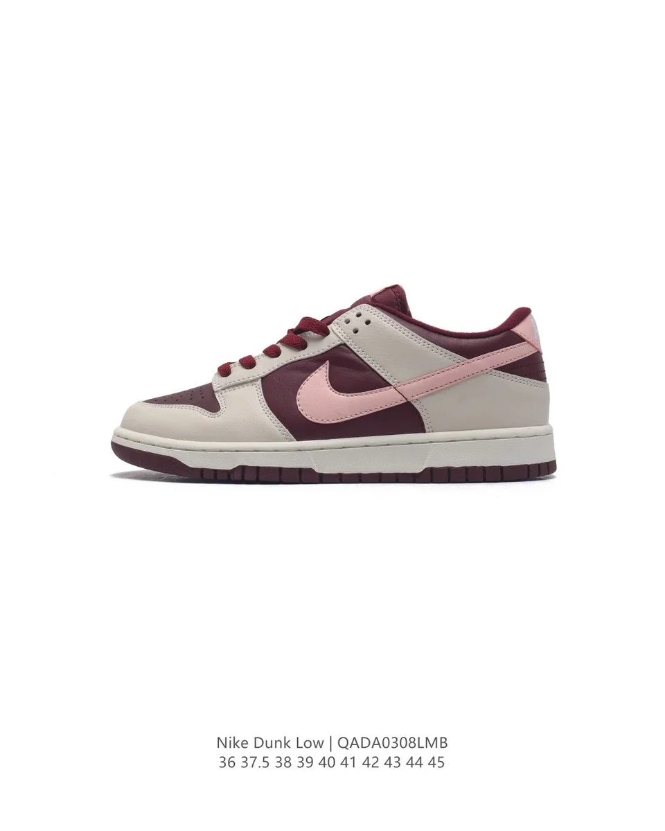 Nike Dunk Low 'Burgundy Pink' Sneakers