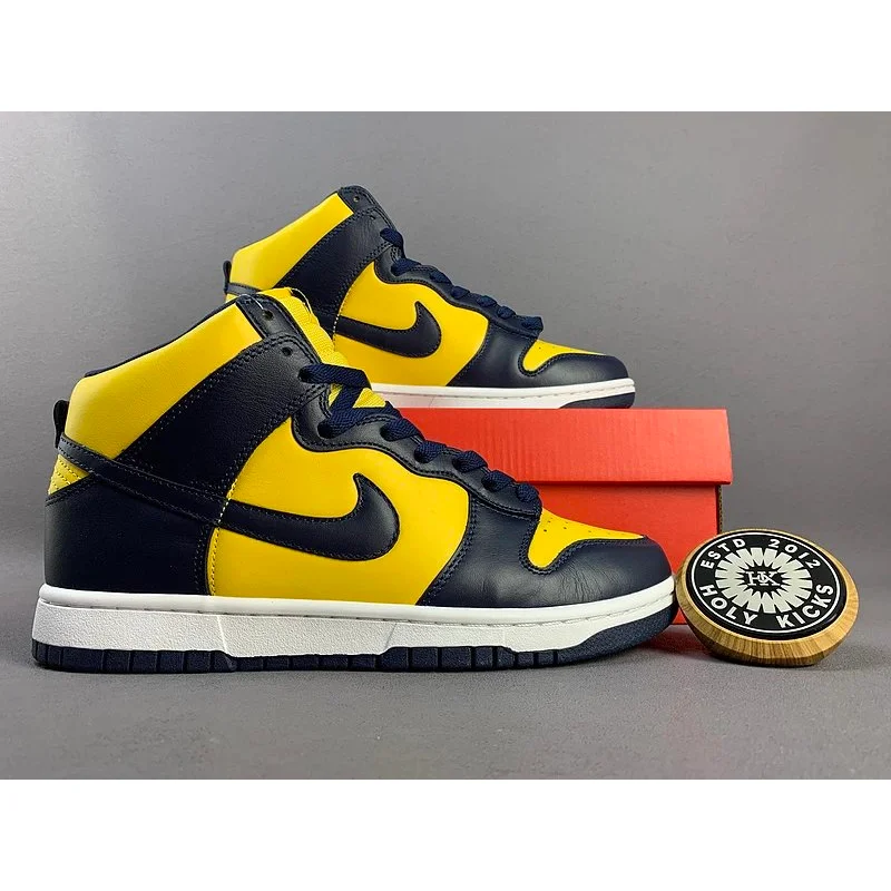 Nike Dunk High Michigan Yellow/Black Sneakers
