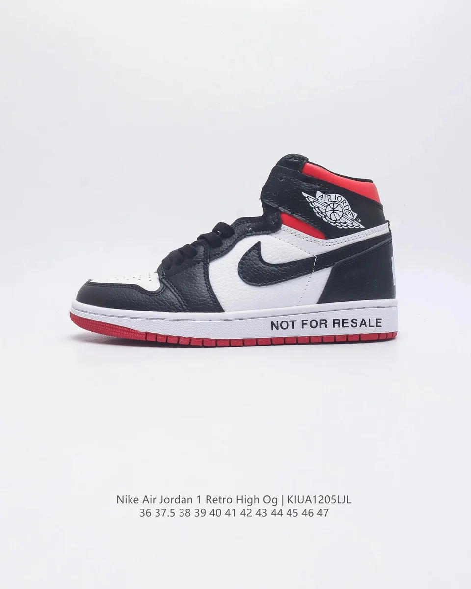 Nike Air Jordan 1 Retro High Black/White/Red Sneakers