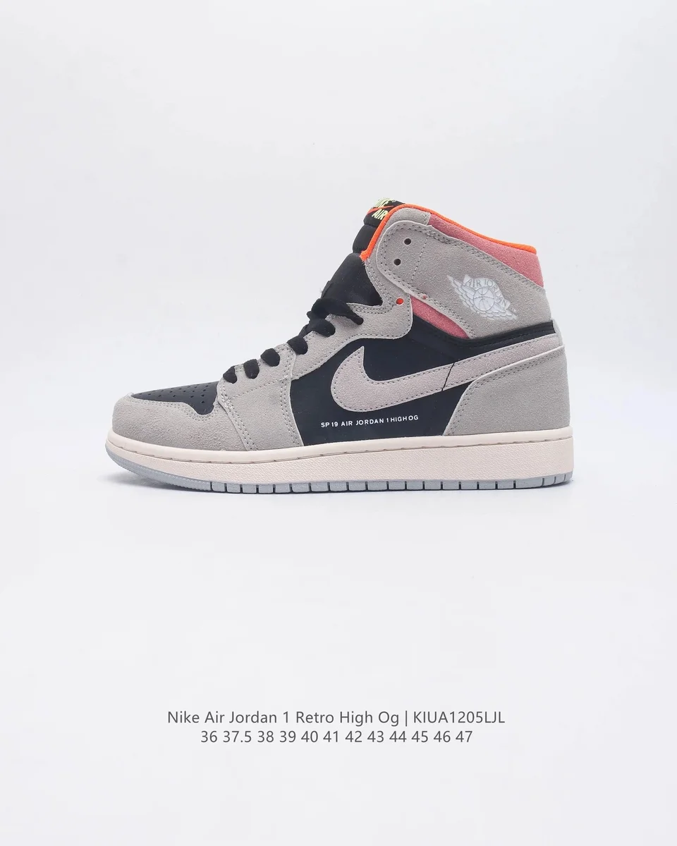 Nike Air Jordan 1 Retro High OG Sail/Black/University Red Sneakers