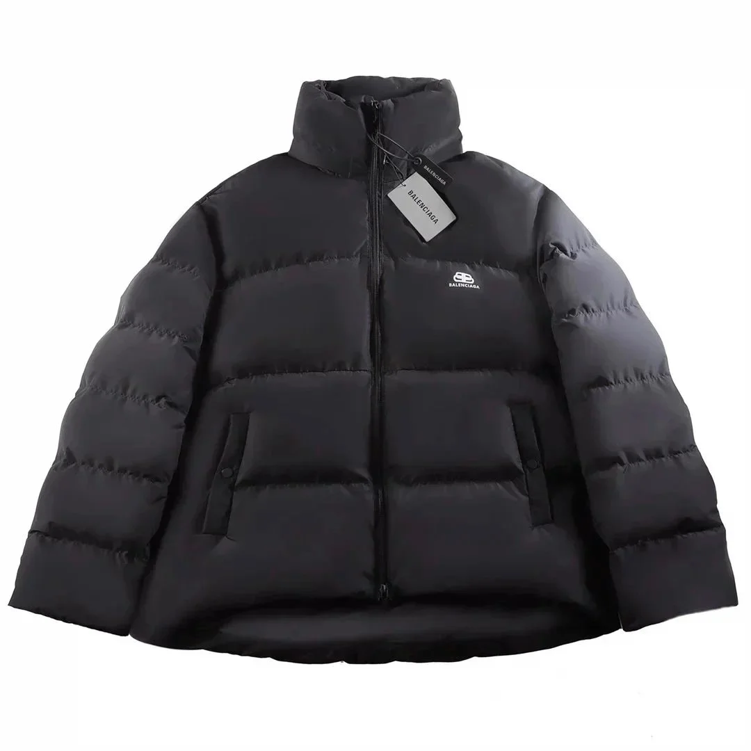 Balenciaga Black Puffer Jacket Winter Coat