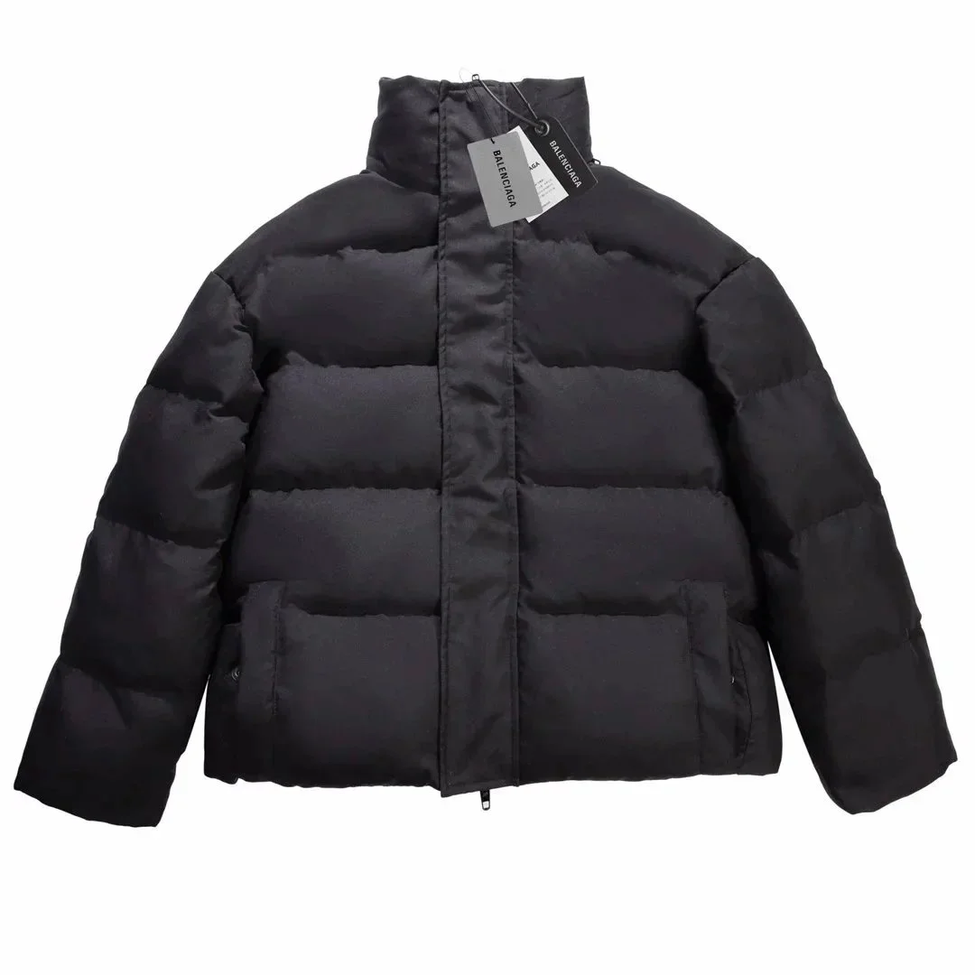 Balenciaga Black Puffer Parka Winter Coat
