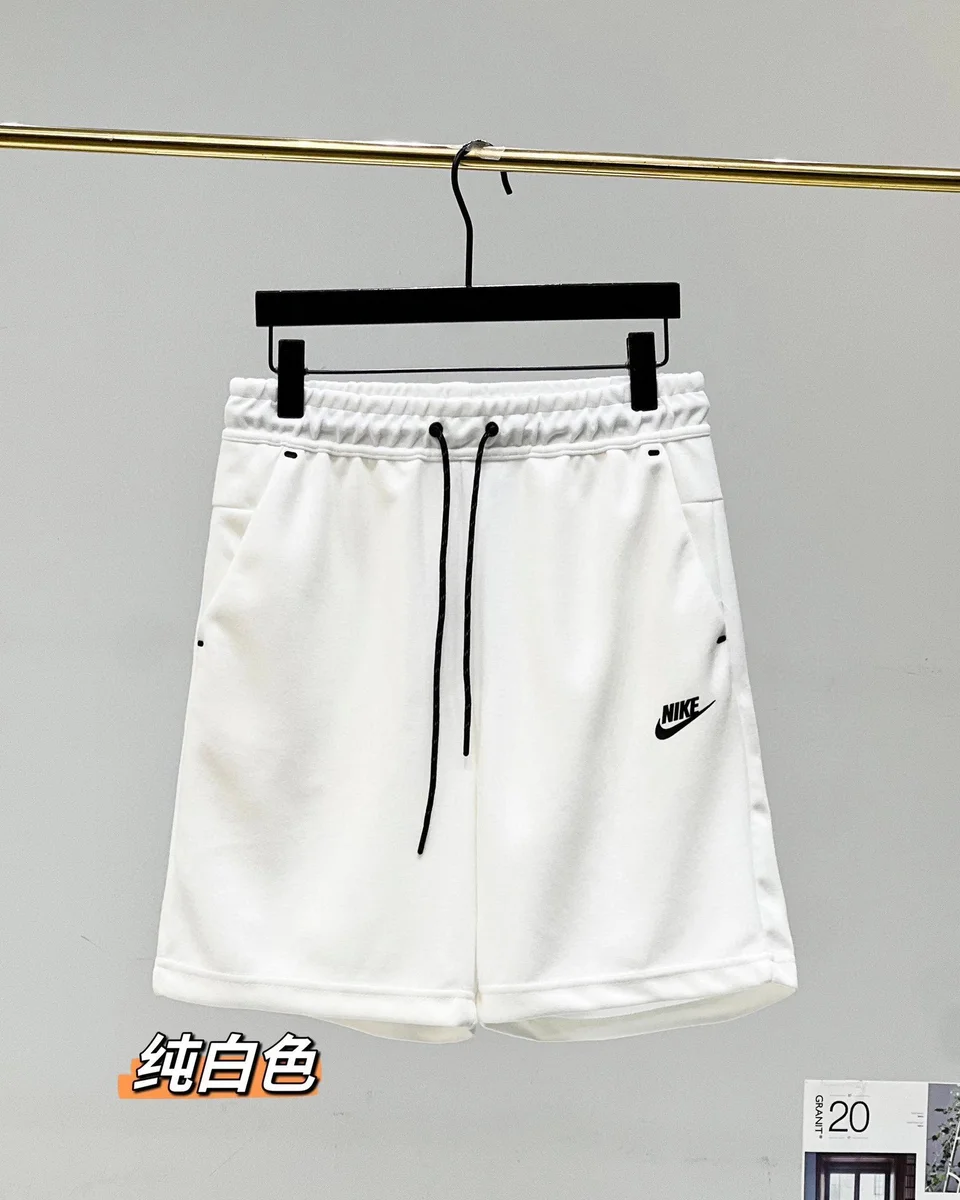 Nike Nike Pure White Tech Fleece Shorts White - 1