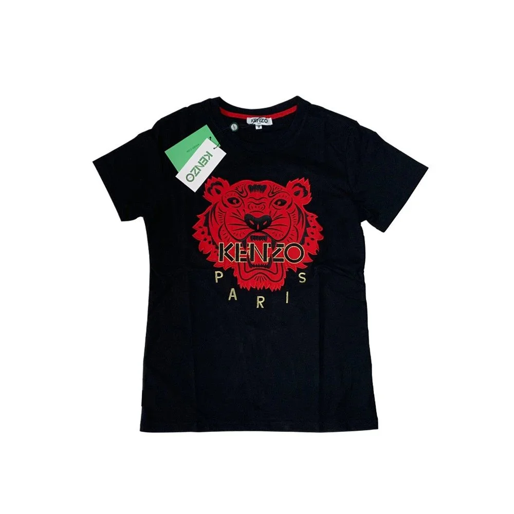 Kenzo Tiger Head Black T-Shirt
