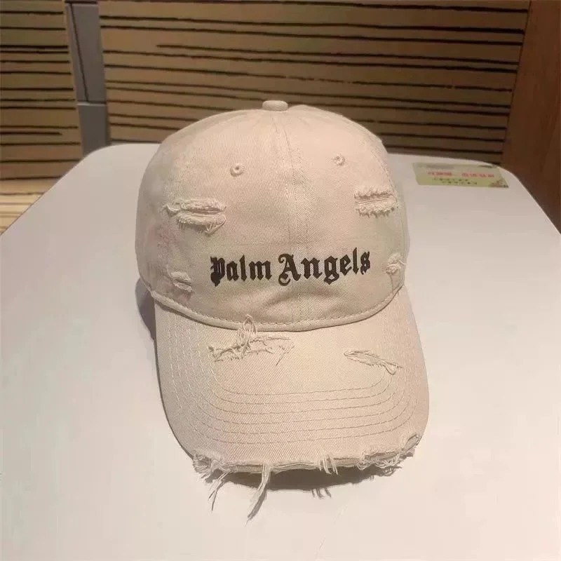 Palm Angels Palm Beige Cap Headwear