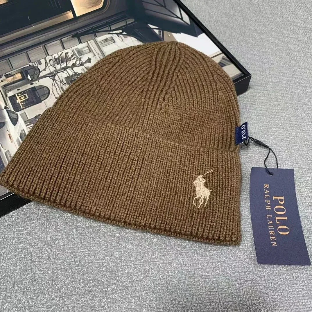 Polo Ralph Lauren Coffee Beanie Hat