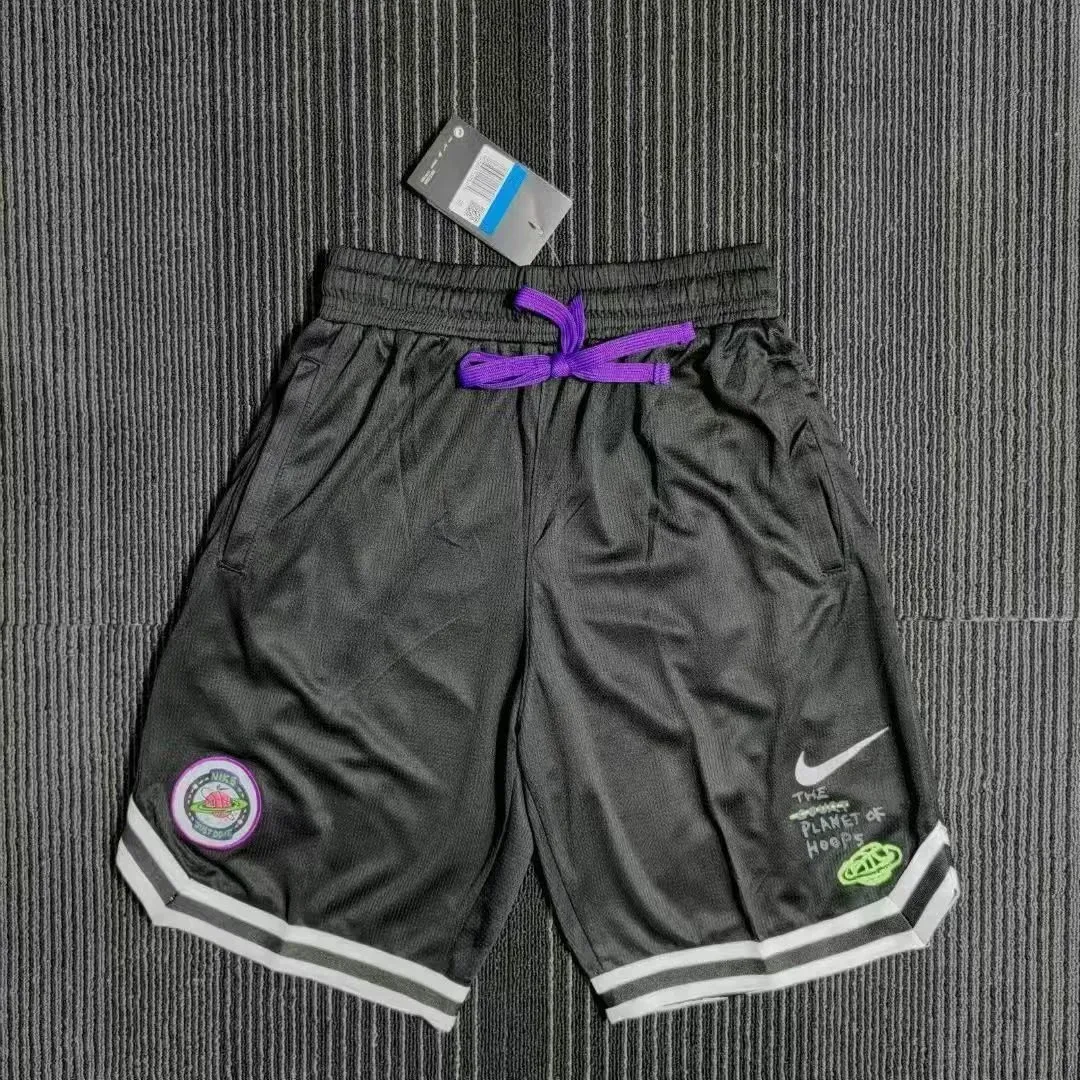 Nike Air Force 1 Basketball Shorts Black/Purple