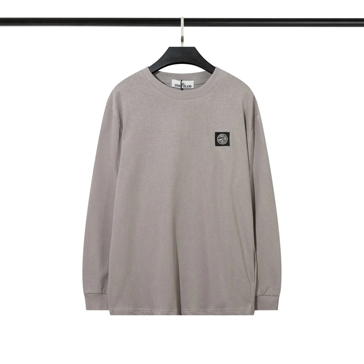 Stone Island 68-15 BB007 Grey Long Sleeve T-Shirt