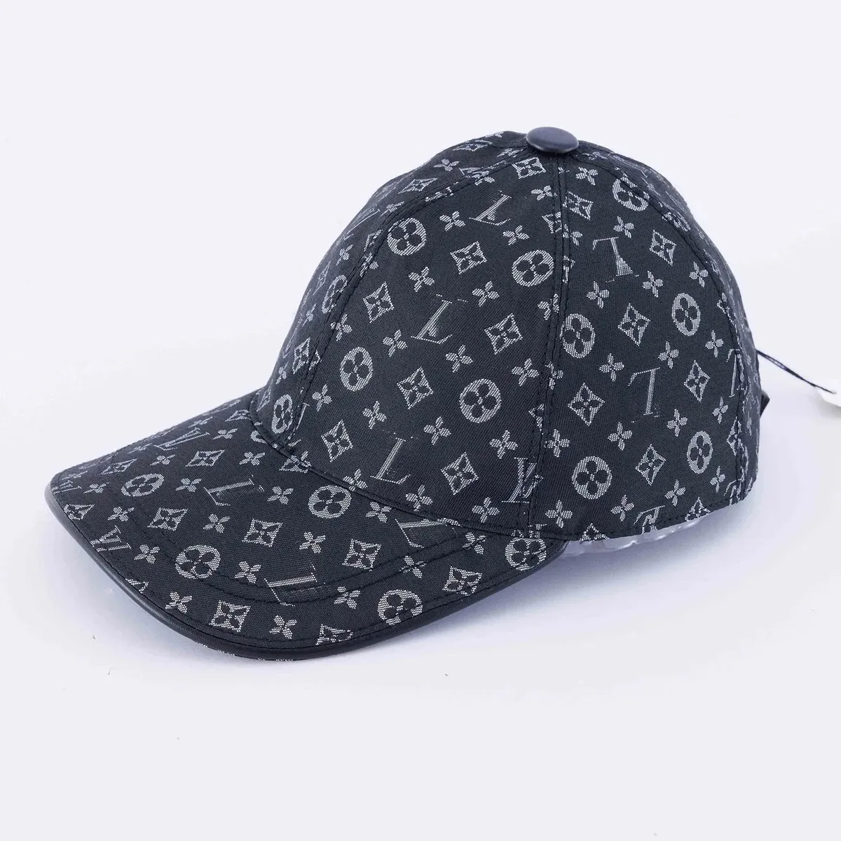 Louis Vuitton Monogram Baseball Cap Black