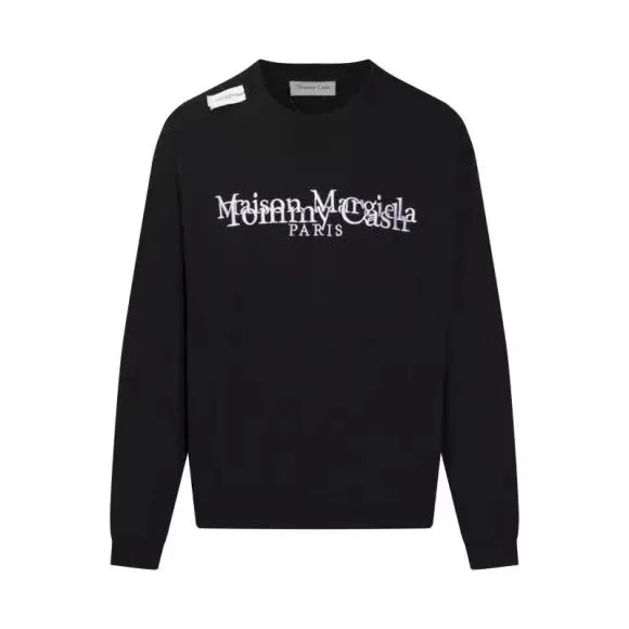 Maison Margiela Tommy Cash PARIS Black Sweatshirt