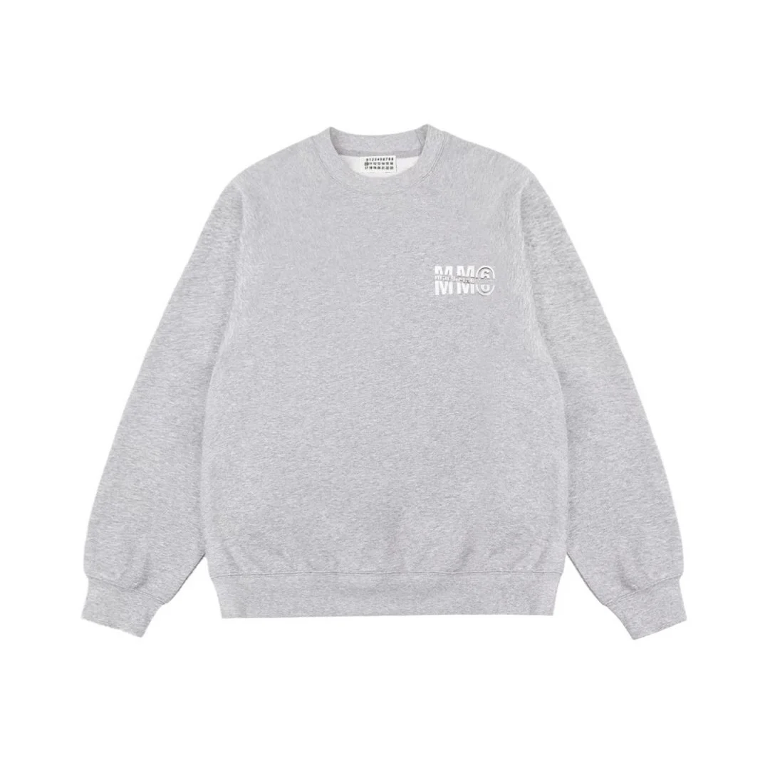 Maison Mihara Yasuhiro MMY Blakey Grey Crewneck Sweatshirt