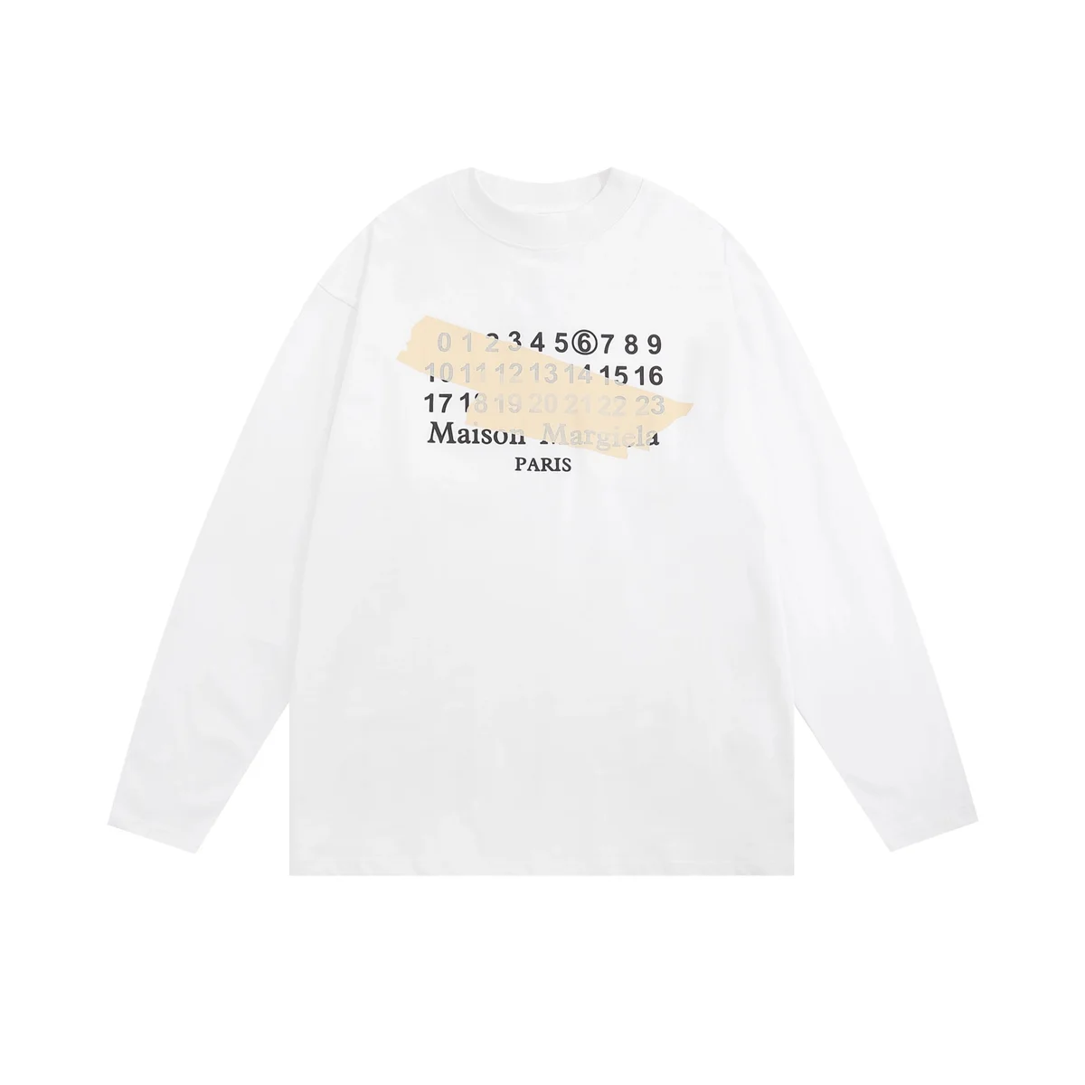 Maison Margiela 17 White Long-Sleeve T-Shirt