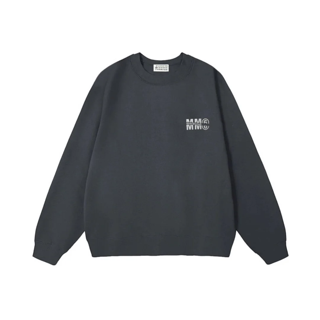 Maison Margiela MM6 Logo Crewneck Sweatshirt