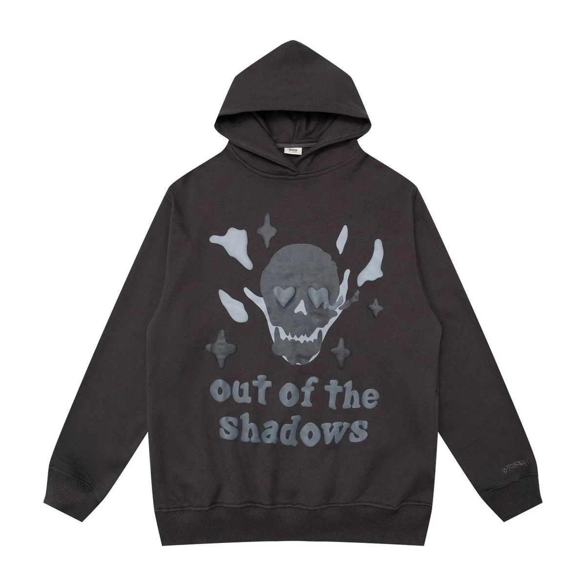 Out of the Shadows Hoodie Black Casual Sweatshirt