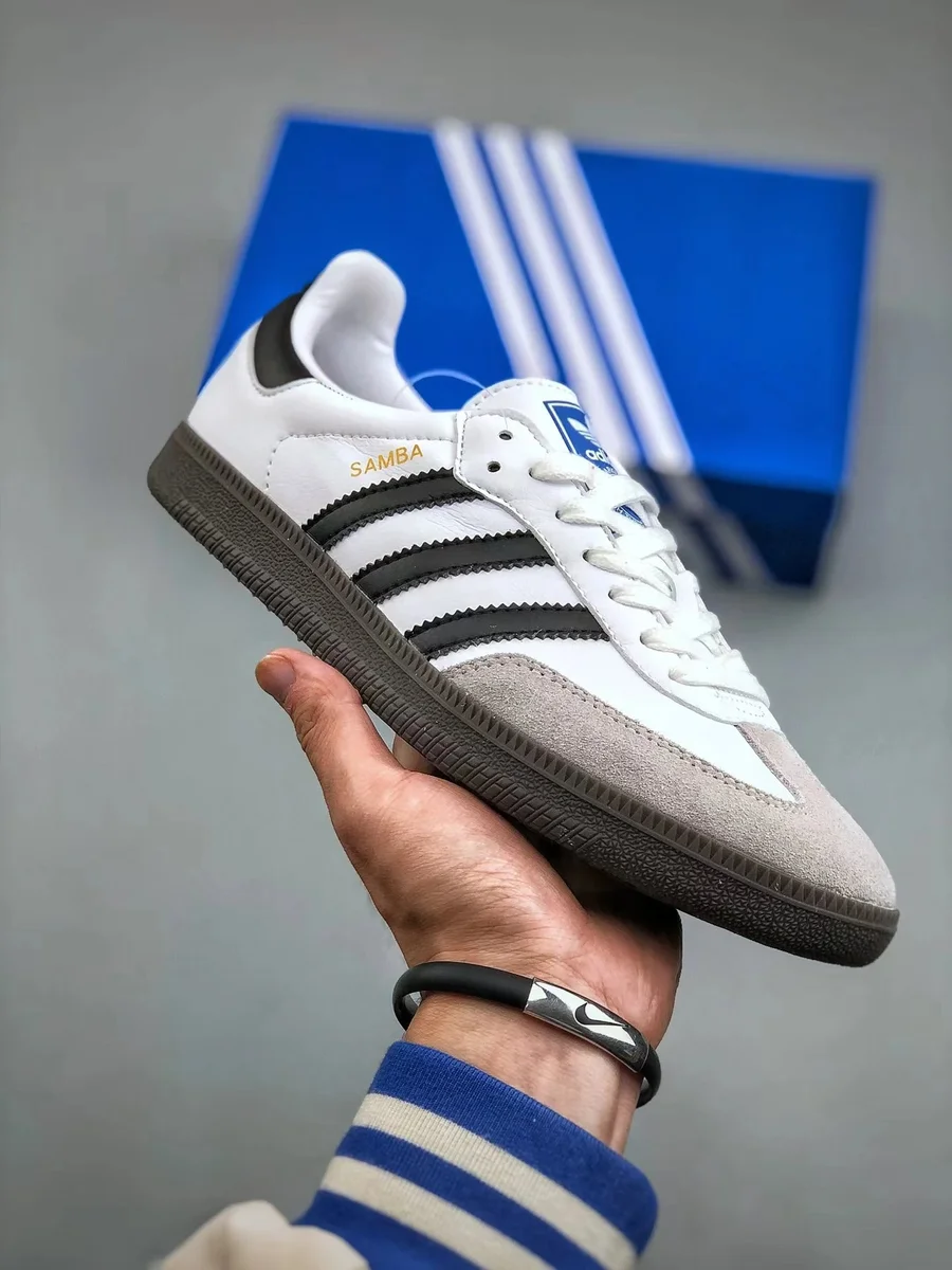 Adidas Samba White/Black Sneakers