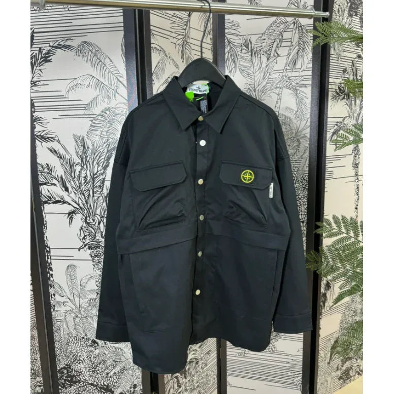 Stone Island 68-15 Black Oversized Jacket