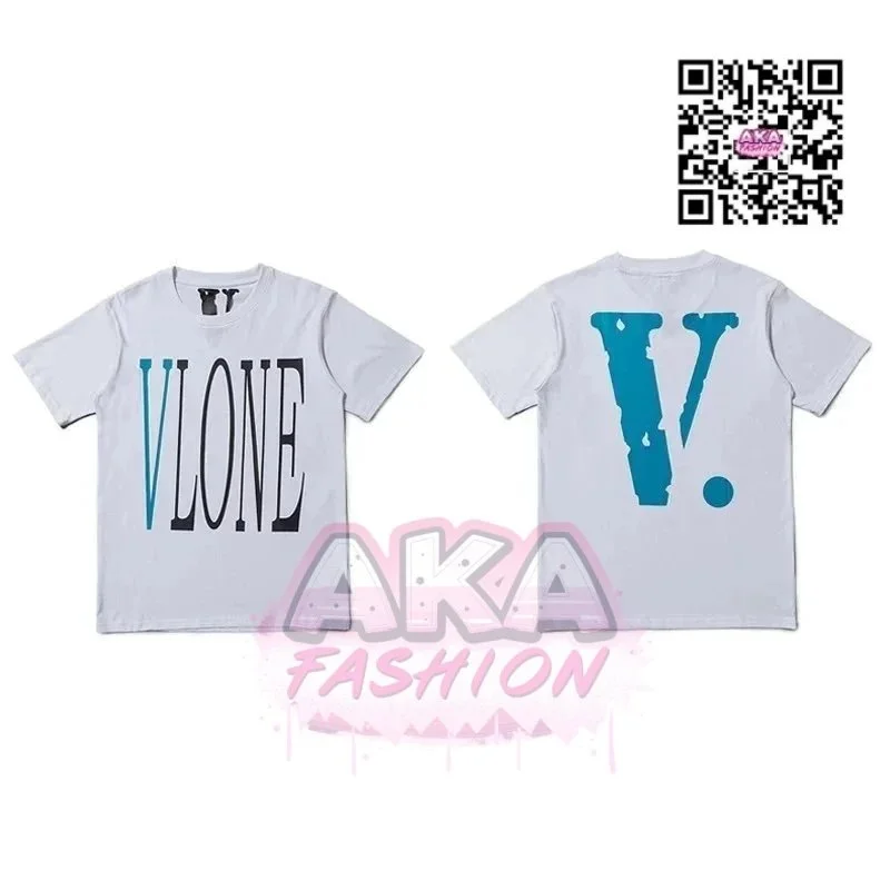 VLONE V. Logo T-Shirt 31 White T-Shirts