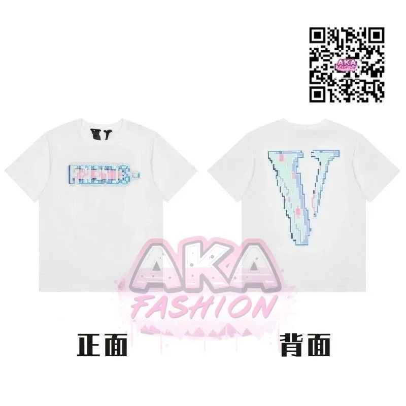 Unisex VLONE Friends V White T-Shirt