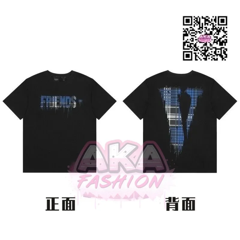 Vlone Friends V T-Shirt 33 Black T-Shirts