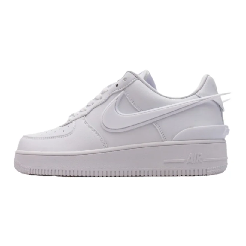 Nike Air Force 1 White Leather Sneakers