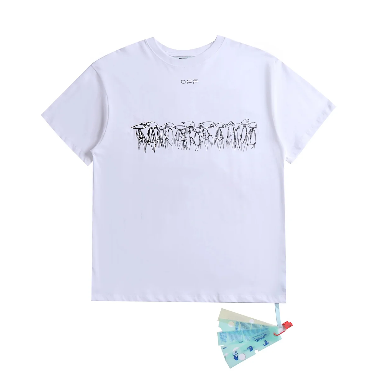 Off-White OW Graphic T-Shirt White T-Shirts
