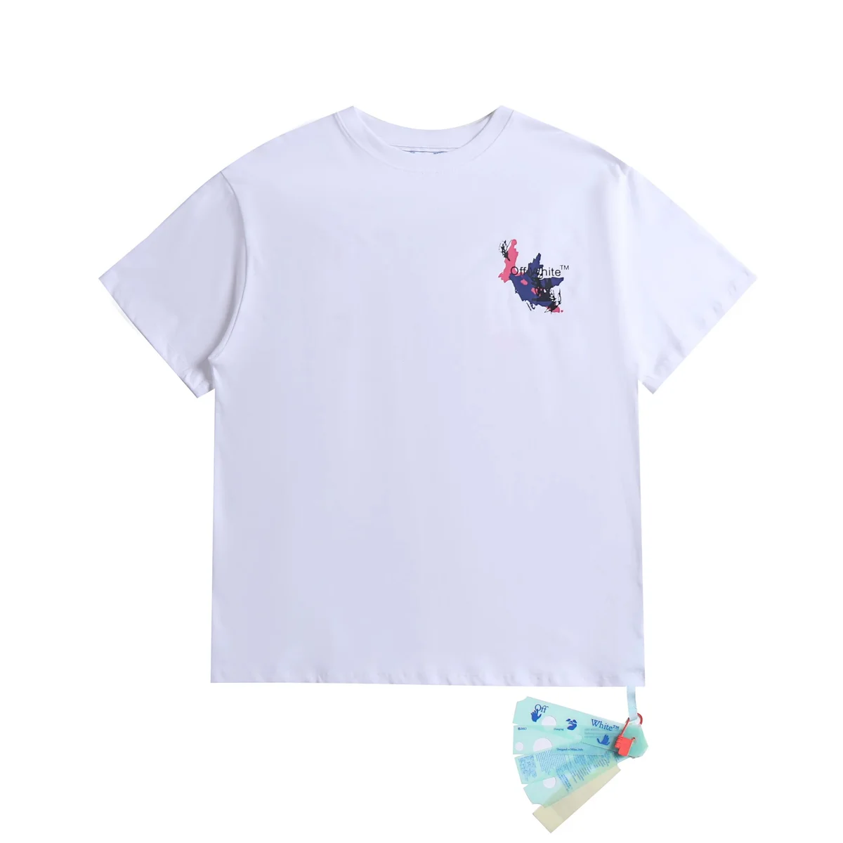 Off-White OW T-Shirt White Solid T-Shirt