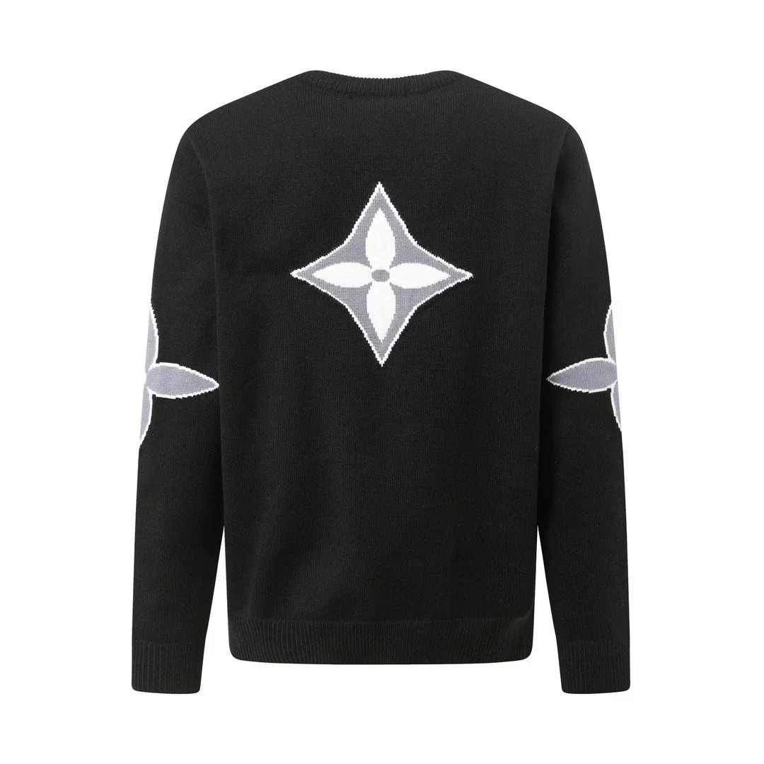 Louis Vuitton Tabi Black & White Knit Sweater