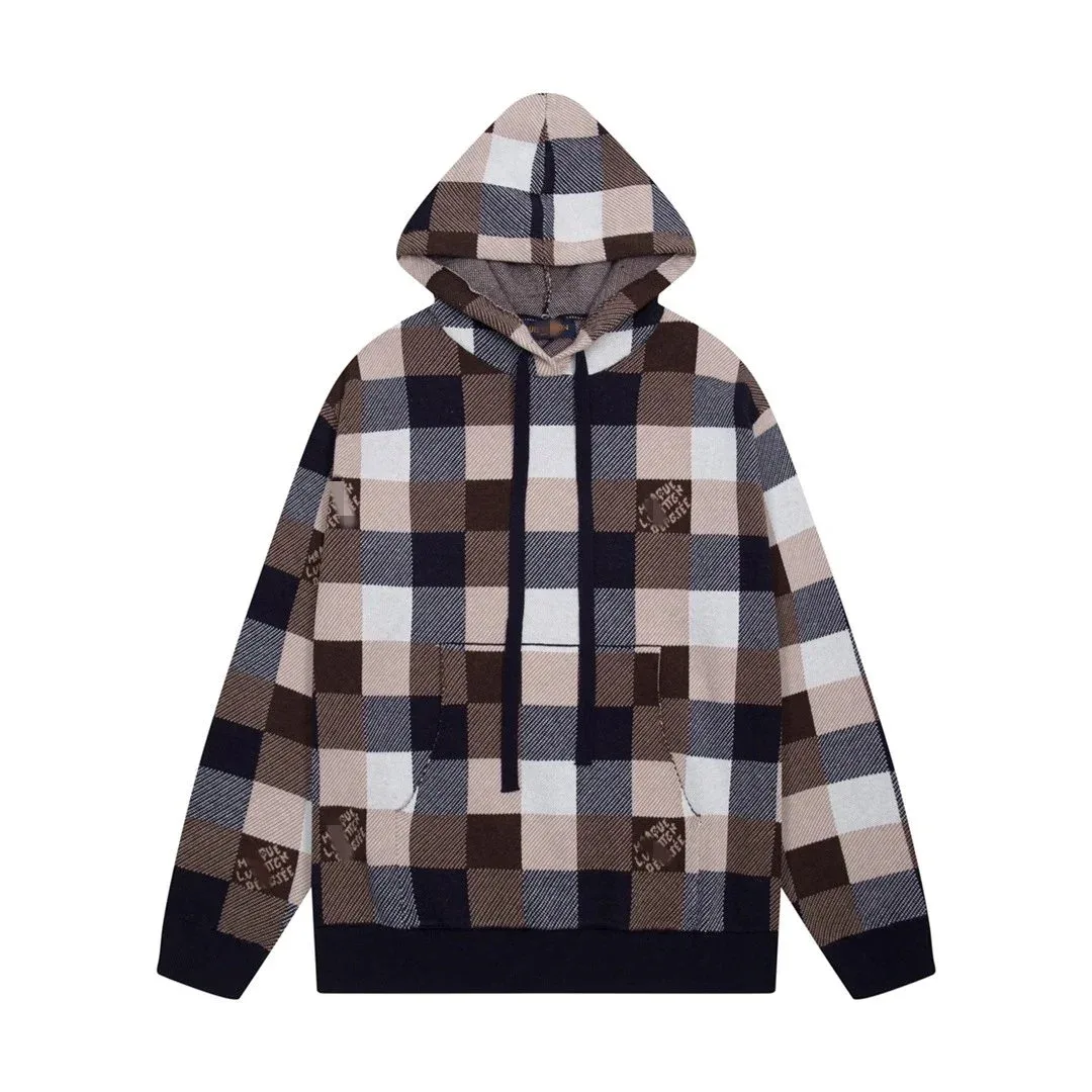 Louis Vuitton Tabi Plaid Hoodie Sweatshirt