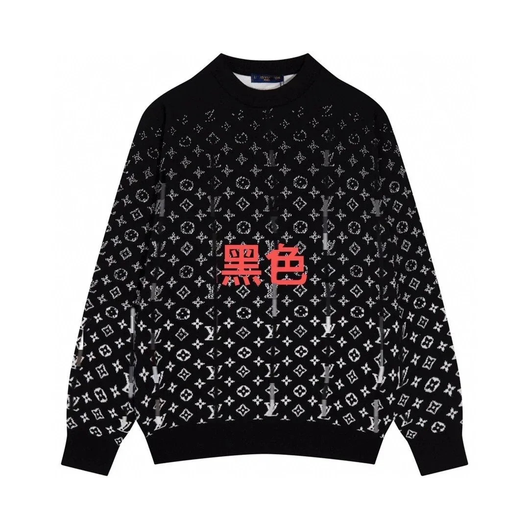 Louis Vuitton Monogram Black Sweater