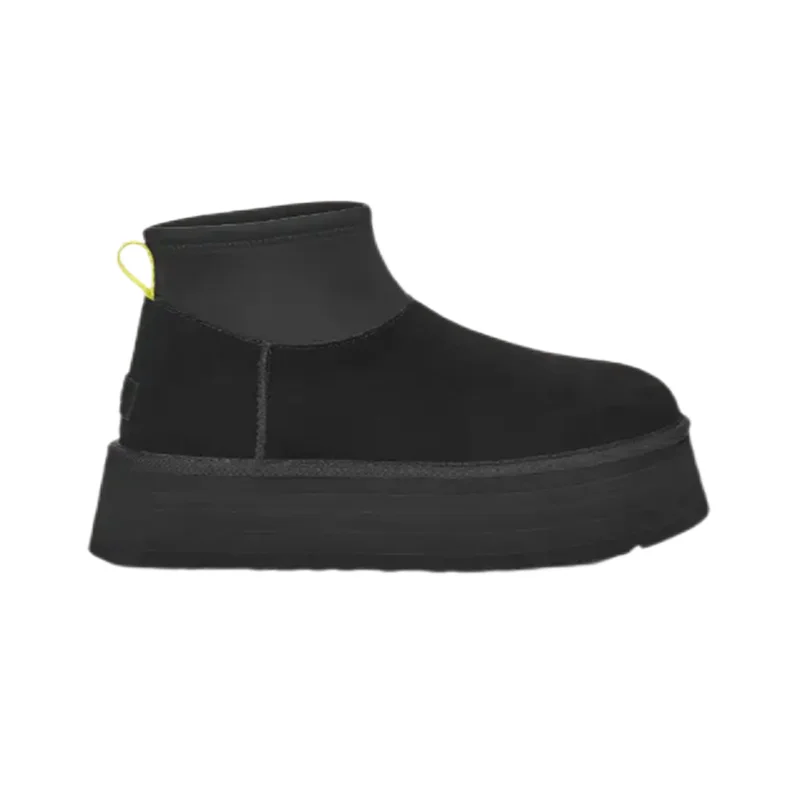 UGG Classic Short Black Platform Boots