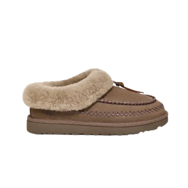 UGG Classic Short Sheepskin Moccasin Beige Slippers