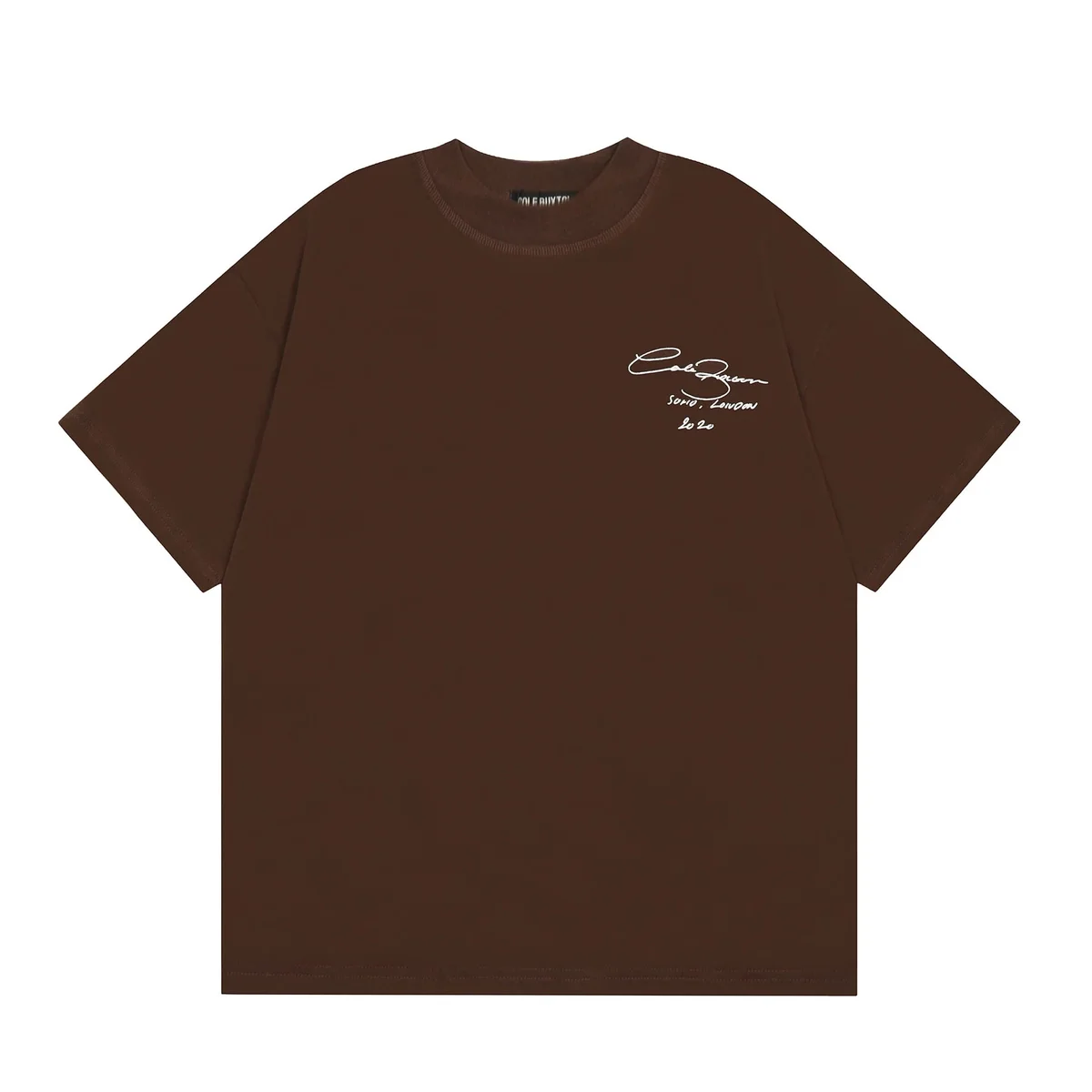 Unisex Coffee Brown Signature T-Shirt