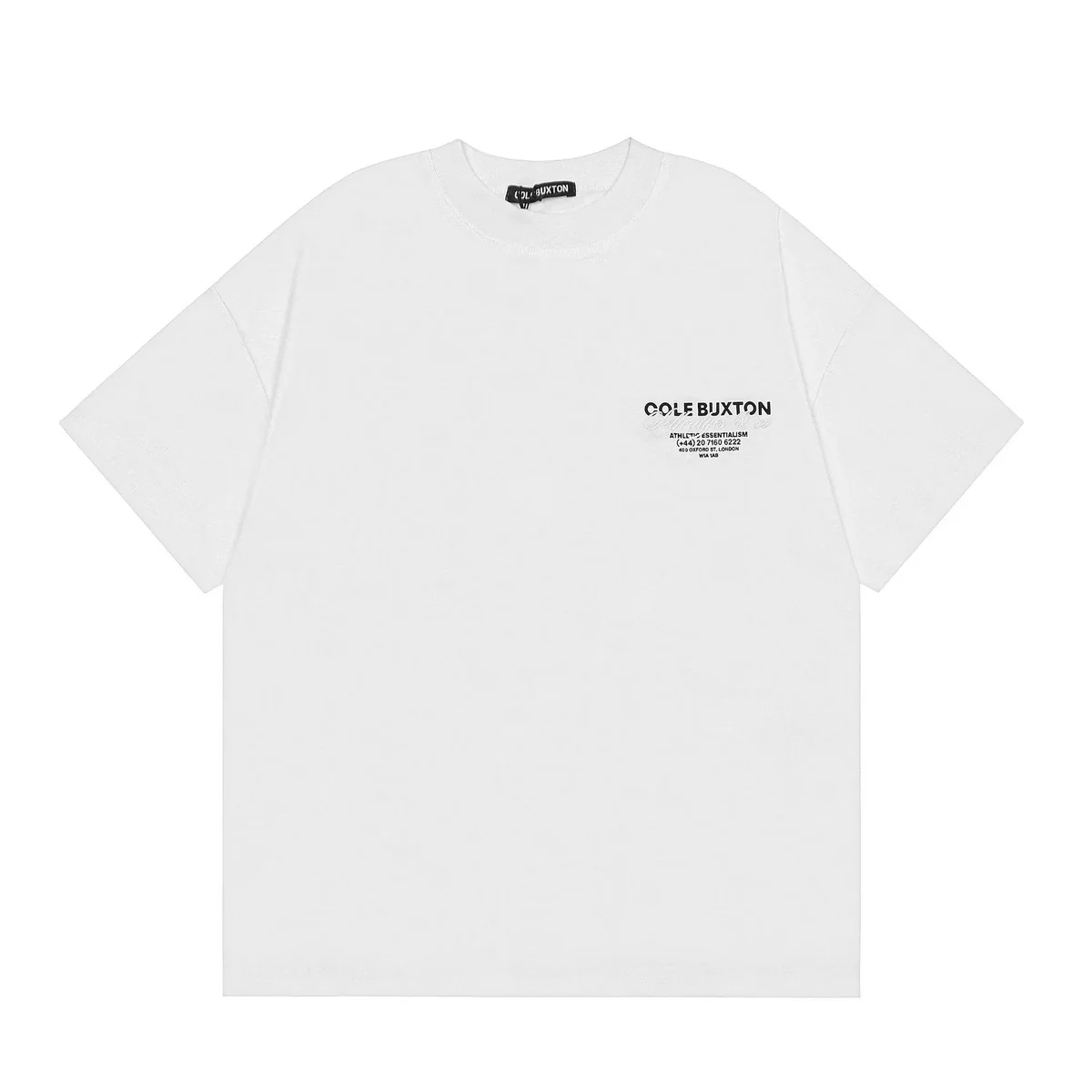 Cole Buxton White Graphic T-Shirt